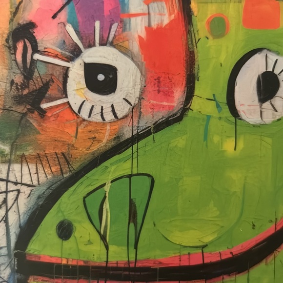 Jigsaw Puzzle: Frog King’s Colorful Realm - Picture 2 of 3